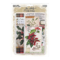 Idea-ology - Tim Holtz - Christmas - Pocket Cards