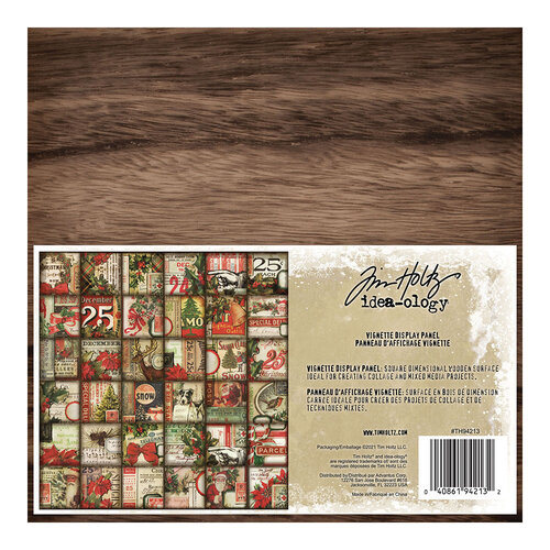 Idea-ology - Tim Holtz - Christmas - Vignette Christmas Display Panel