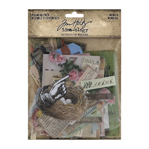 Idea-ology - Tim Holtz - Ephemera Pack - Memoir