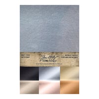 Idea-ology - Tim Holtz - 6 x 9 Kraft Stock - Metallics - Classics