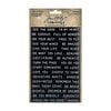 Idea-ology - Tim Holtz - Label Stickers - Thoughts