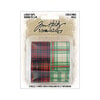 Idea-ology - Tim Holtz - Christmas - Linen Tape - Patchwork