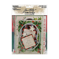 Idea-ology - Tim Holtz - Christmas - Baseboards and Transparencies