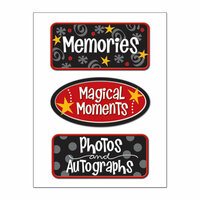 Creative Imaginations - Magic Collection - Magic Metal Signs