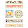 Creative Imaginations Chipboard - Narratives by Karen Russell - Antique Memories, CLEARANCE