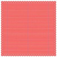 Creative Imaginations - Narratives - Wildberry Collection by Karen Russell - Scalloped Paper - Coral Notebook