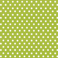 Creative Imaginations - Creative Cafe Collection - 12 x 12 Printed Felt - Lime Polka Dot