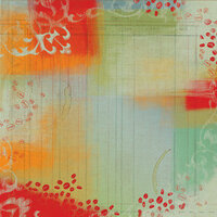 Creative Imaginations - Coffee House Collection by Marah Johnson - 12x12 Paper - Coffee Carnivale, CLEARANCE