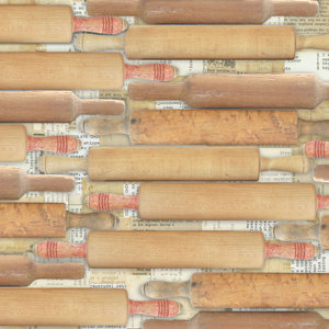 Creative Imaginations - Sweet Tooth Collection by Samantha Walker - 12x12 Paper - Rolling Pins