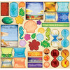Creative Imaginations - Tropical Collection by Marah Johnson - 12x12 Cardstock Stickers - Tropical