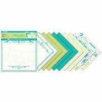 Creative Imaginations - 12x12 Paper Pack - Honeydew, CLEARANCE