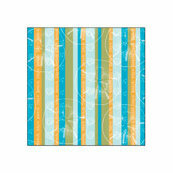 Creative Imaginations - Beach Days Collection by Allison Connors - 12x12 Paper - Beach Stripe, CLEARANCE