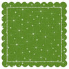 Creative Imaginations - Art Warehouse by Danelle Johnson - 12 x 12 Christmas Die Cut Paper - Mistletoe Star
