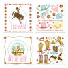 Creative Imaginations - Cowgirl Collection by Debbie Mumm - Rub Ons Swatch Pack - Yee Haa, CLEARANCE
