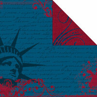 Creative Imaginations - Melange - Liberty Collection - 12 x 12 Double Sided Paper - Liberty