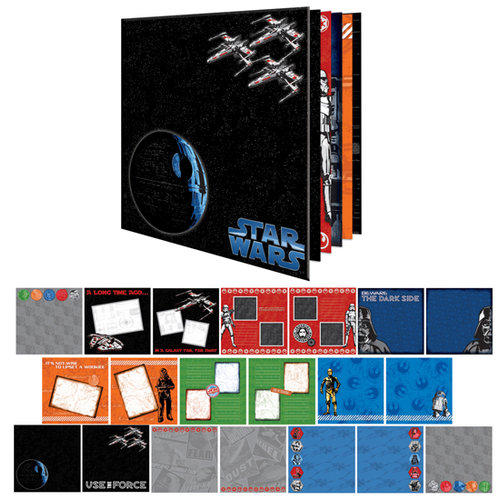 Creative Imaginations - Star Wars Collection - 8 x 8 Pre-Designed Album