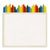 Creative Imaginations - Class Act Collection - 12 x 12 Die Cut Paper - Pencils