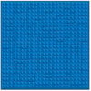 Creative Imaginations - Lego Classic Collection - 12 x 12 Embossed Paper - Blue Brick