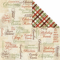 Creative Imaginations - Christmas in the Kitchen Collection by Samantha Walker - 12 x 12 Double Sided Paper - Holiday Goodies