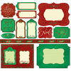 Creative Imaginations - Season of Joy Collection by Teri Martin - Christmas - 12 x 12 Cardstock Stickers - Season of Joy, CLEARANCE