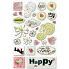 Creative Imaginations - Loolah Collection - Epoxy Stickers