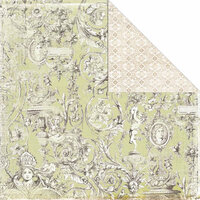 Creative Imaginations - Beloved Collection - 12 x 12 Double Sided Paper - Baroque
