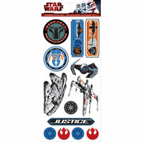 Creative Imaginations - Star Wars Collection - Chipboard Stickers
