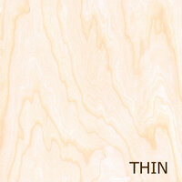 Creative Imaginations - Real Wood Collection - 12 x 12 Thin Wood Veneer Paper - Birch