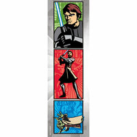 Creative Imaginations - Star Wars Clone Wars Collection - Cardstock Stickers - Heroes