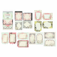 Creative Imaginations - Loolah Collection - Die Cut Journaling Pad, CLEARANCE