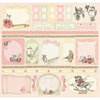 Creative Imaginations - Lullaby Girl Collection - 12 x 12 Cardstock Stickers - Lullaby Girl