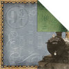 Creative Imaginations - Harry Potter Collection - 12 x 12 Double Sided Paper - Hogwarts Express