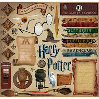 Creative Imaginations - Harry Potter Collection - 12 x 12 Cardstock Stickers - Harry Potter