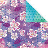 Creative Imaginations - Sakura Collection - 12 x 12 Double Sided Paper - Blooming