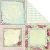 Creative Imaginations - Provencial Collection - 12 x 12 Double Sided Paper - Provencial Frames