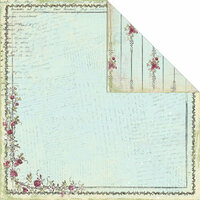 Creative Imaginations - Provencial Collection - 12 x 12 Double Sided Paper - Bordeaux