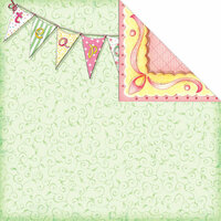 Creative Imaginations - Tea Time Collection - 12 x 12 Double Sided Paper - Tea Party