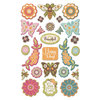 Creative Imaginations - Blossom Collection - Epoxy Stickers - Blossom