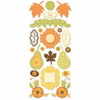 Creative Imaginations - Orchard Harvest Collection - Cardstock Stickers - Orchard Harvest