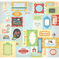 Creative Imaginations - A to Z Collection - 12 x 12 Cardstock Stickers - A to Z