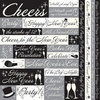 Creative Imaginations - Cheers Collection - 12 x 12 Paper with Pearl Accents - Celebrate