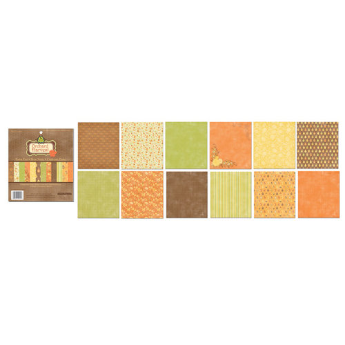 Creative Imaginations - Orchard Harvest Collection - 6 x 6 Paper Pad