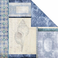 Creative Imaginations - Oceanside Collection - 12 x 12 Double Sided Paper - Oceanside
