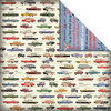 Creative Imaginations - Ford Enthusiast Collection - 12 x 12 Double Sided Paper - Retro Ads