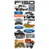 Creative Imaginations - Ford Enthusiast Collection - Cardstock Stickers - Ford F-150