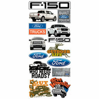 Creative Imaginations - Ford Enthusiast Collection - Cardstock Stickers - Ford F-150