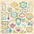 Creative Imaginations - Tea Party Collection - 12 x 12 Cardstock Stickers - Tea Party