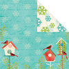 Creative Imaginations - Holiday Joy Collection - Christmas - 12 x 12 Double Sided Paper - Holiday House