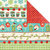 Creative Imaginations - Holiday Joy Collection - Christmas - 12 x 12 Double Sided Paper - Joyful Stripe
