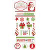 Creative Imaginations - Holly Jolly Collection - Christmas - Cardstock Stickers - Icons